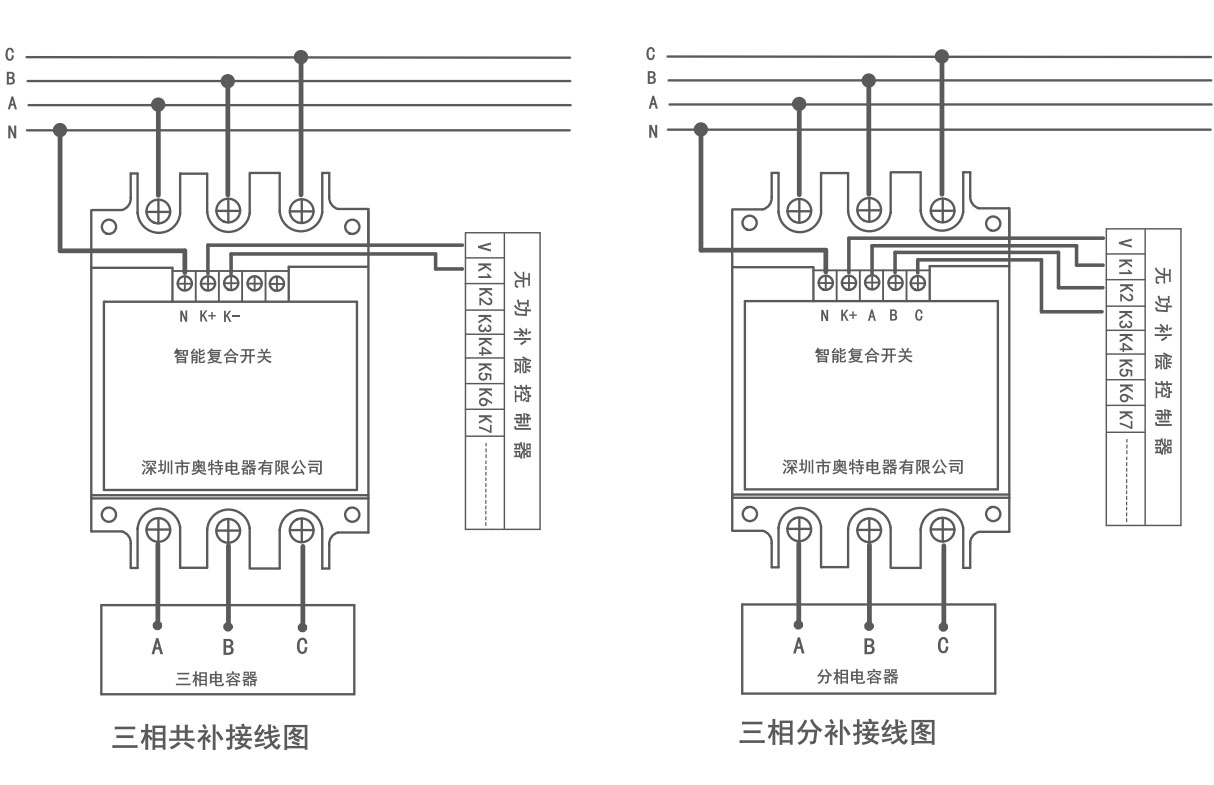 ATFK-400-60A复合开关接线图